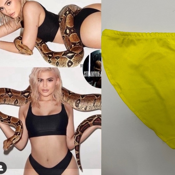 NWOT ⚜️💛⚜️ Laina Rauma lime color High Jump bikini bottom - Picture 1 of 15